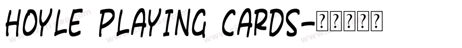 Hoyle Playing Cards字体转换